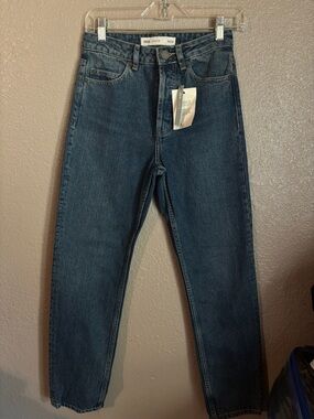 ASOS Men's Dark Blue Slim Straight Jeans